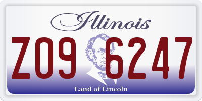 IL license plate Z096247