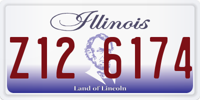 IL license plate Z126174