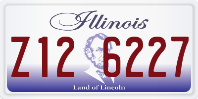 IL license plate Z126227