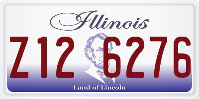 IL license plate Z126276