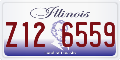 IL license plate Z126559