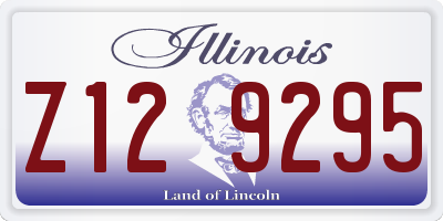 IL license plate Z129295