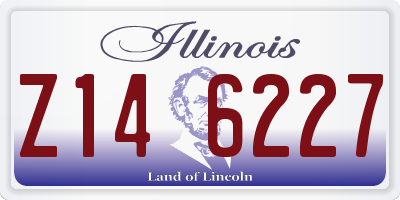 IL license plate Z146227