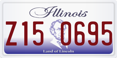 IL license plate Z150695