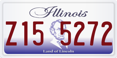 IL license plate Z155272