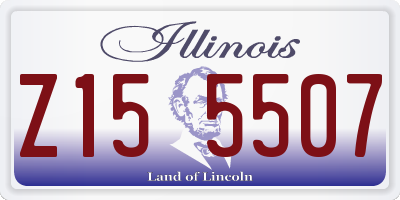 IL license plate Z155507