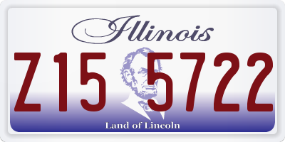IL license plate Z155722
