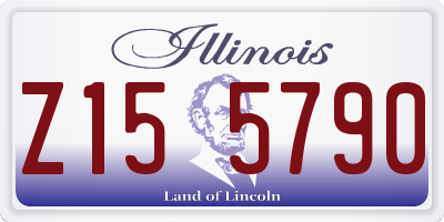 IL license plate Z155790