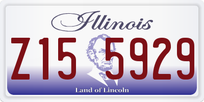 IL license plate Z155929
