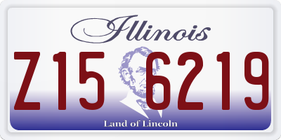 IL license plate Z156219