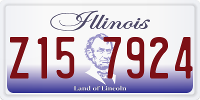 IL license plate Z157924