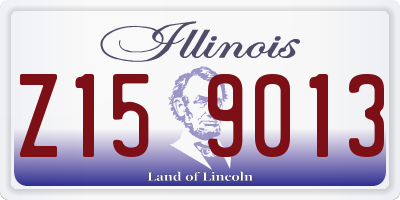 IL license plate Z159013