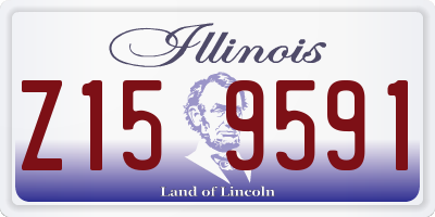 IL license plate Z159591