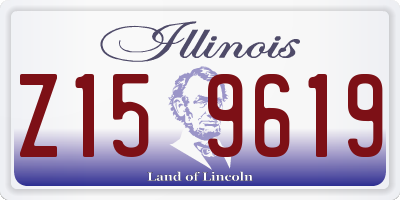 IL license plate Z159619