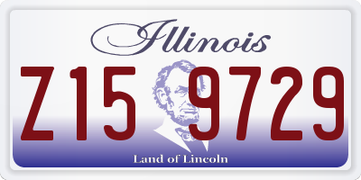 IL license plate Z159729