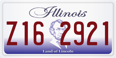 IL license plate Z162921