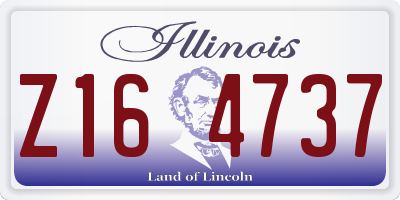IL license plate Z164737