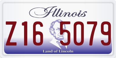 IL license plate Z165079