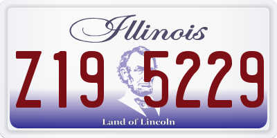 IL license plate Z195229