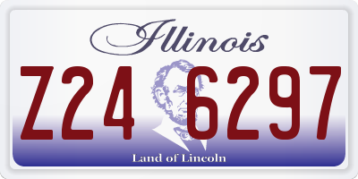 IL license plate Z246297