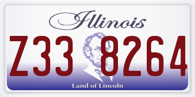 IL license plate Z338264