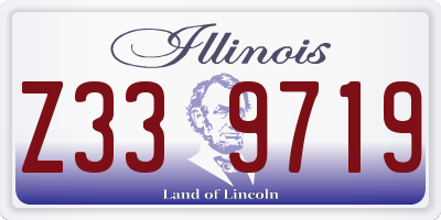 IL license plate Z339719