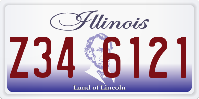 IL license plate Z346121