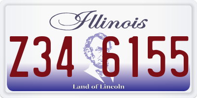 IL license plate Z346155