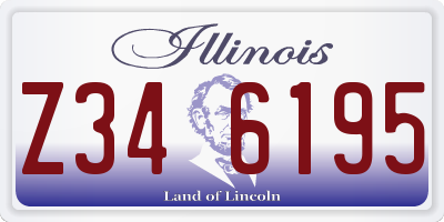 IL license plate Z346195
