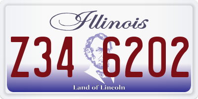 IL license plate Z346202