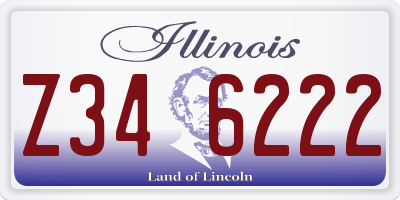 IL license plate Z346222