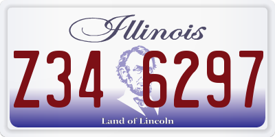 IL license plate Z346297
