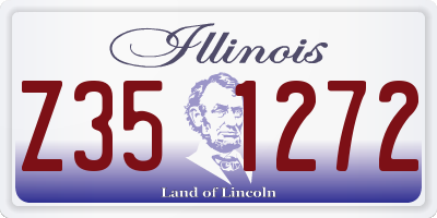 IL license plate Z351272