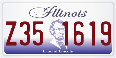 IL license plate Z351619