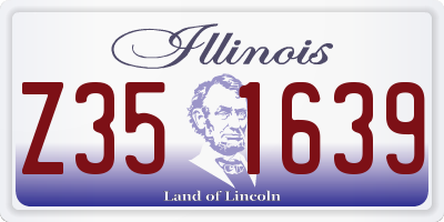 IL license plate Z351639