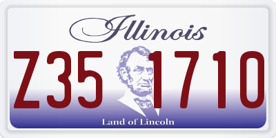 IL license plate Z351710