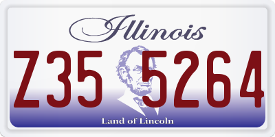 IL license plate Z355264