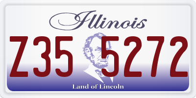IL license plate Z355272