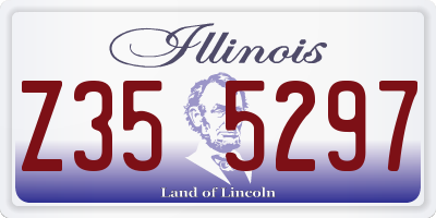 IL license plate Z355297