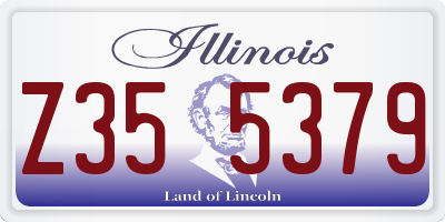 IL license plate Z355379