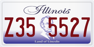 IL license plate Z355527