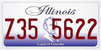 IL license plate Z355622