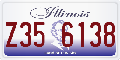 IL license plate Z356138