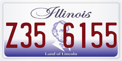 IL license plate Z356155
