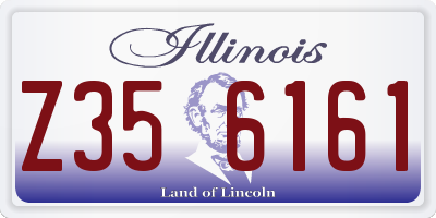 IL license plate Z356161