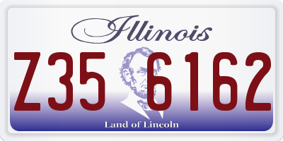 IL license plate Z356162