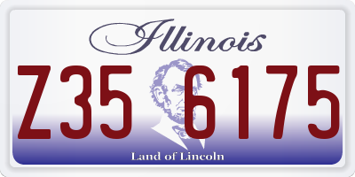 IL license plate Z356175
