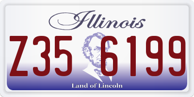 IL license plate Z356199