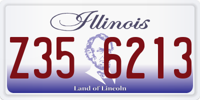 IL license plate Z356213