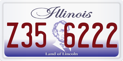 IL license plate Z356222